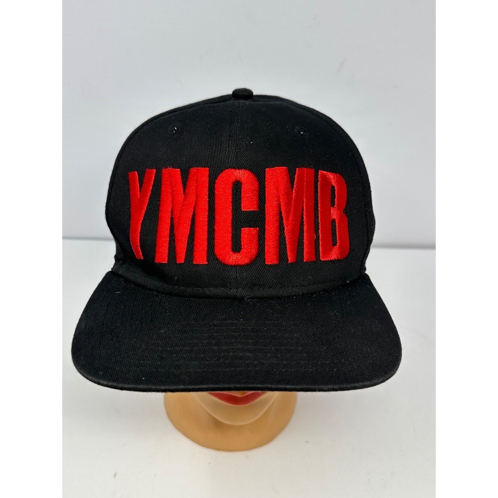 YMCMB Hat Snapback Cap Black Red Young Money Cash Money Billionaires S3